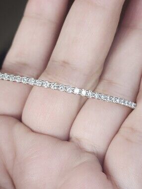 10k Gold And Diamond Bracelete